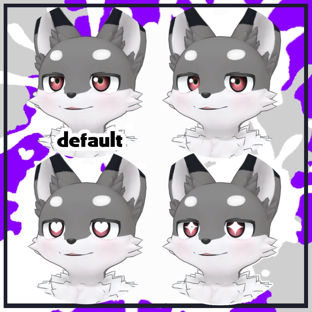 キャンバスくん亜種/Canvas/ VRChat Avatar 3D Model