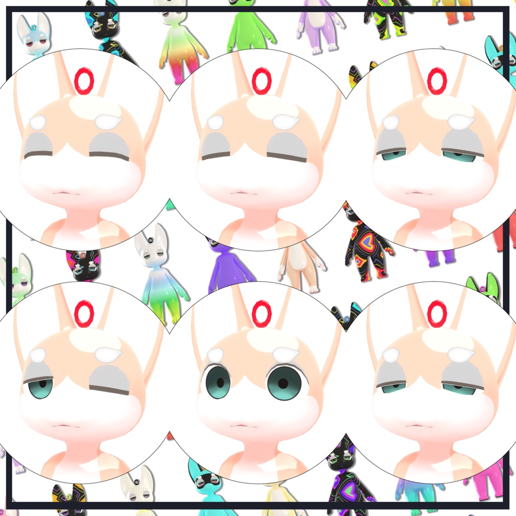 ジルチル/Zilchill/ VRChat Avatar 3D Model