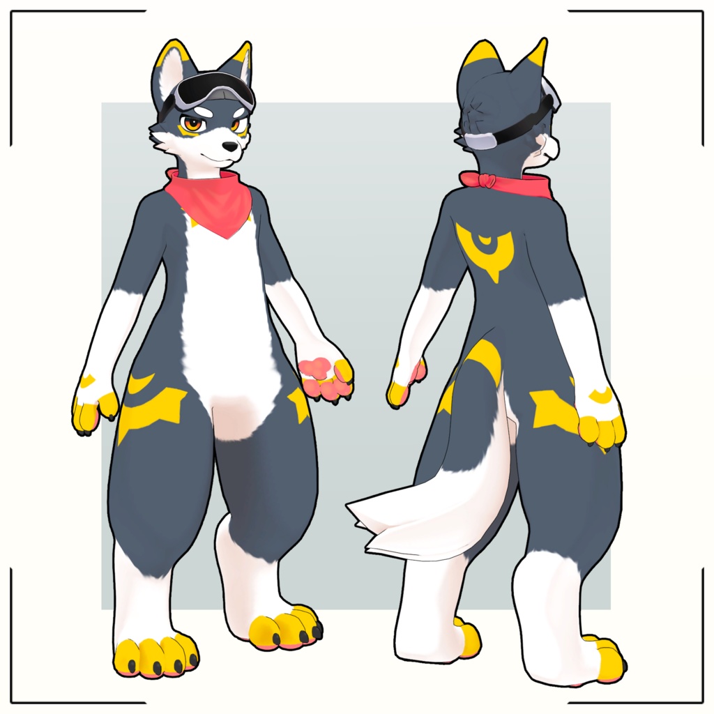 リベオス/LIBEOS/ VRChat Avatar 3D Model