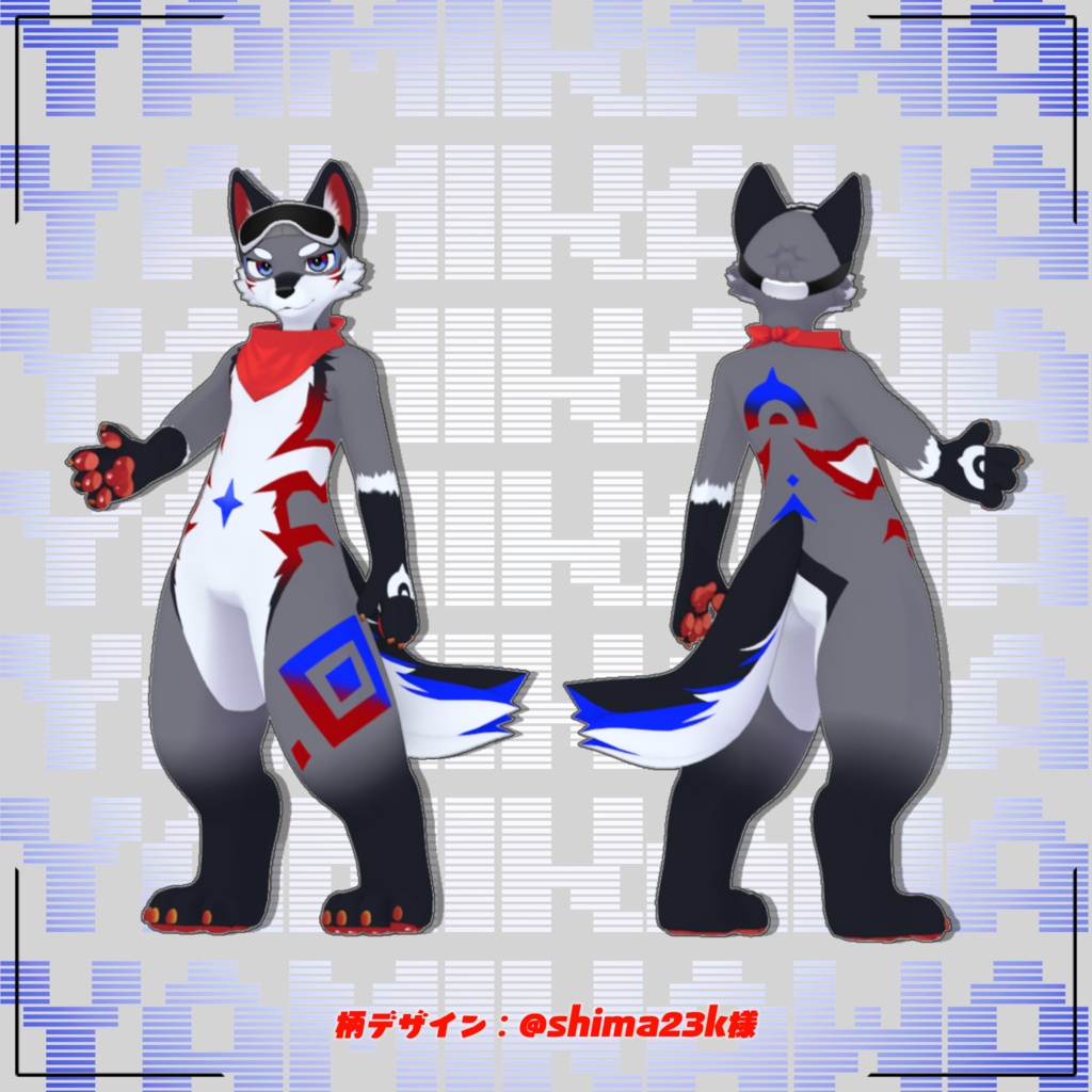 リベオス/LIBEOS/ VRChat Avatar 3D Model