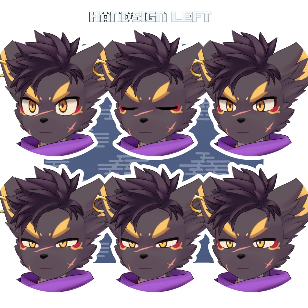 ツキカゲくん/TSUKIKAGE/ VRChat Avatar 3D Model