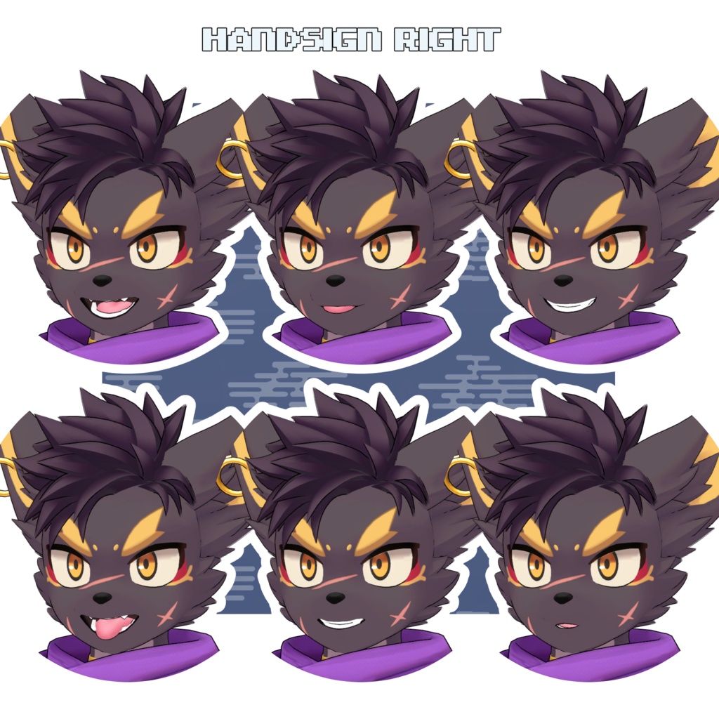 ツキカゲくん/TSUKIKAGE/ VRChat Avatar 3D Model