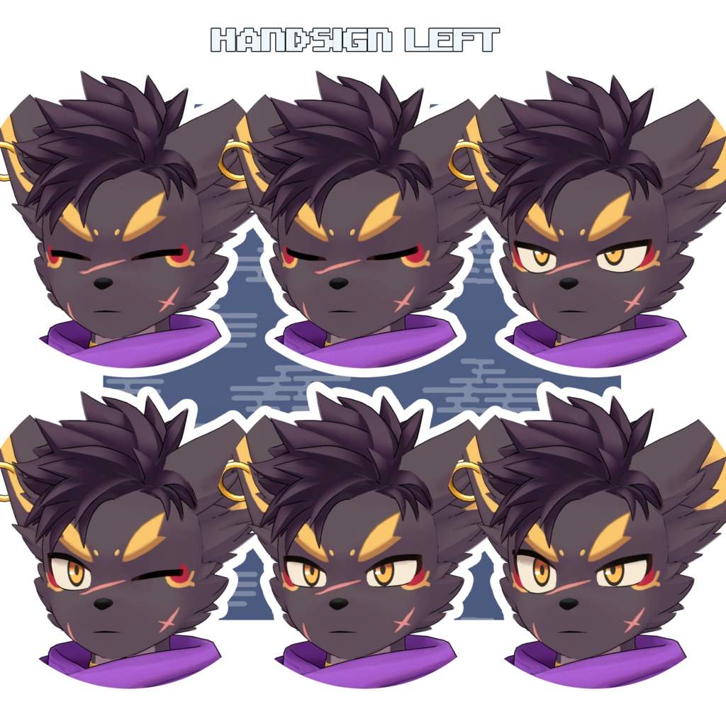 ツキカゲくん/TSUKIKAGE/ VRChat Avatar 3D Model