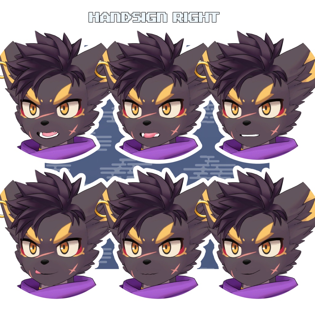 ツキカゲくん/TSUKIKAGE/ VRChat Avatar 3D Model