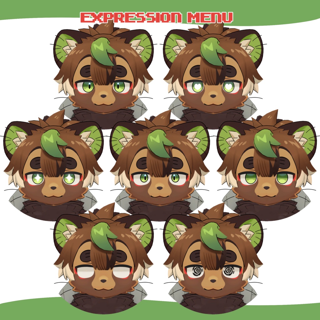 クヌギくん/KUNUGI/ VRChat Avatar 3D Model