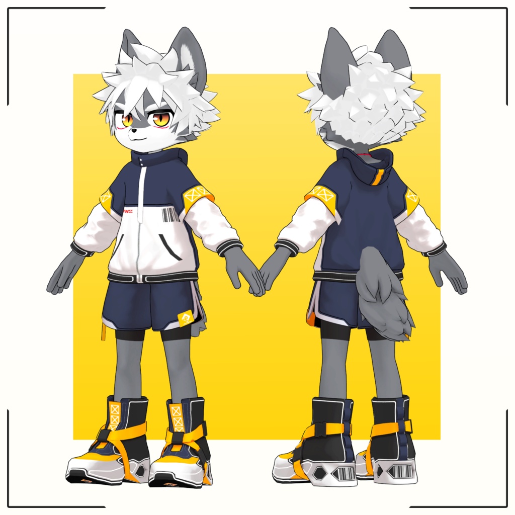 ちびアクセルくん/Chibi Axel/ VRChat Avatar 3D Model