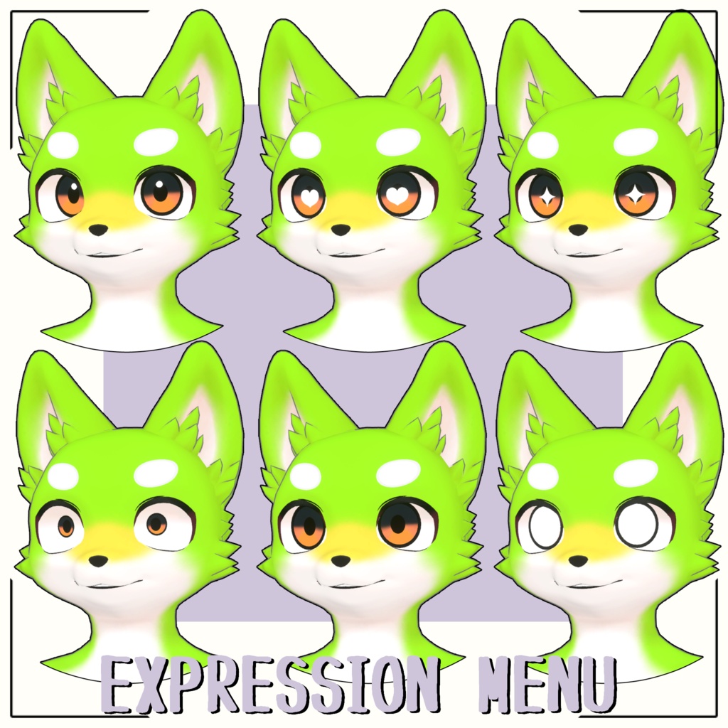 キャンバスくん/CANVAS/ VRChat Avatar 3D Model
