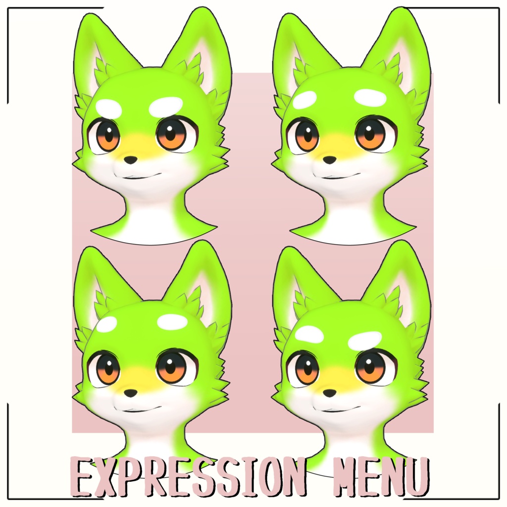 キャンバスくん/CANVAS/ VRChat Avatar 3D Model