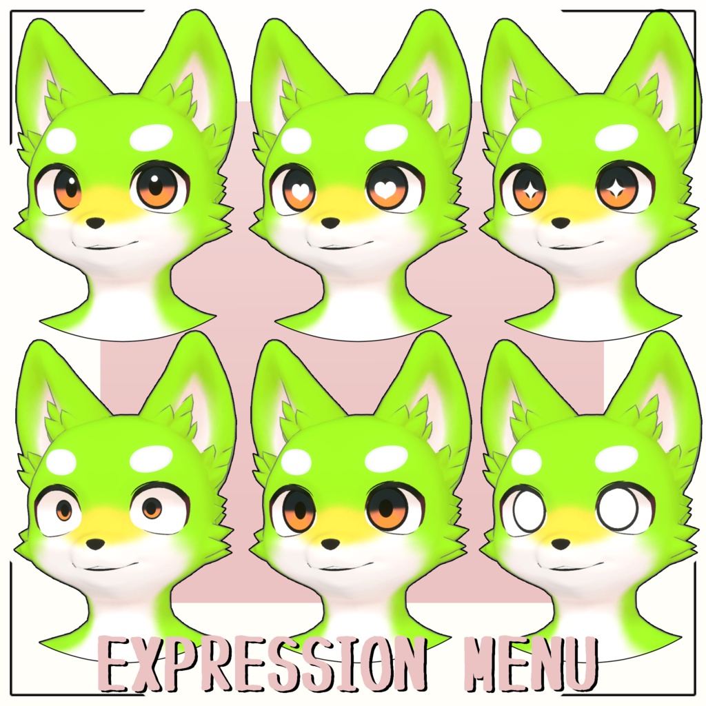 キャンバスくん/CANVAS/ VRChat Avatar 3D Model