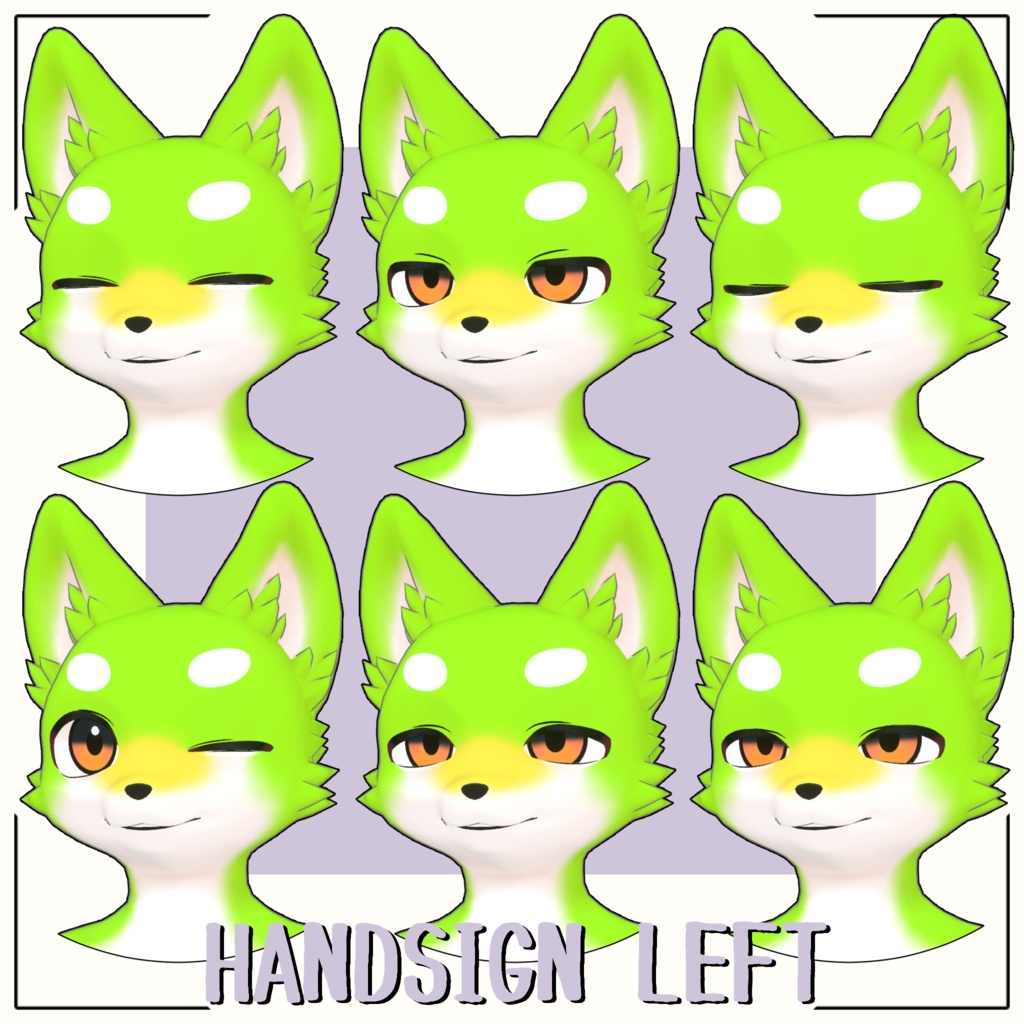 キャンバスくん/CANVAS/ VRChat Avatar 3D Model