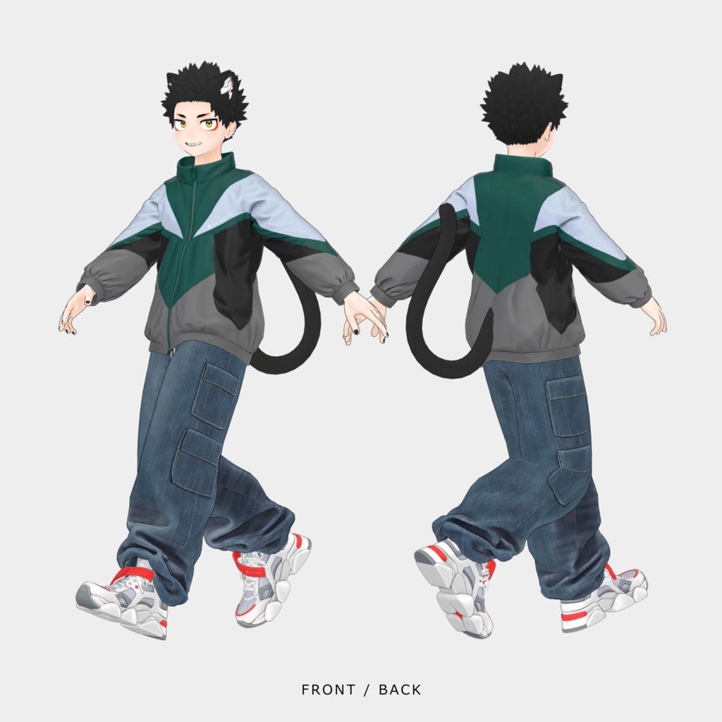 ASTEROID_Outfitセット / VRC衣装 / 複数男性アバター対応