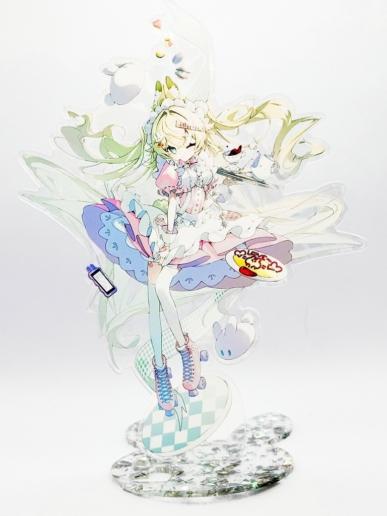 星兎るみの2周年記念グッズセット(ビッグアクリルスタンド・おまけ・専用梱包箱付き)