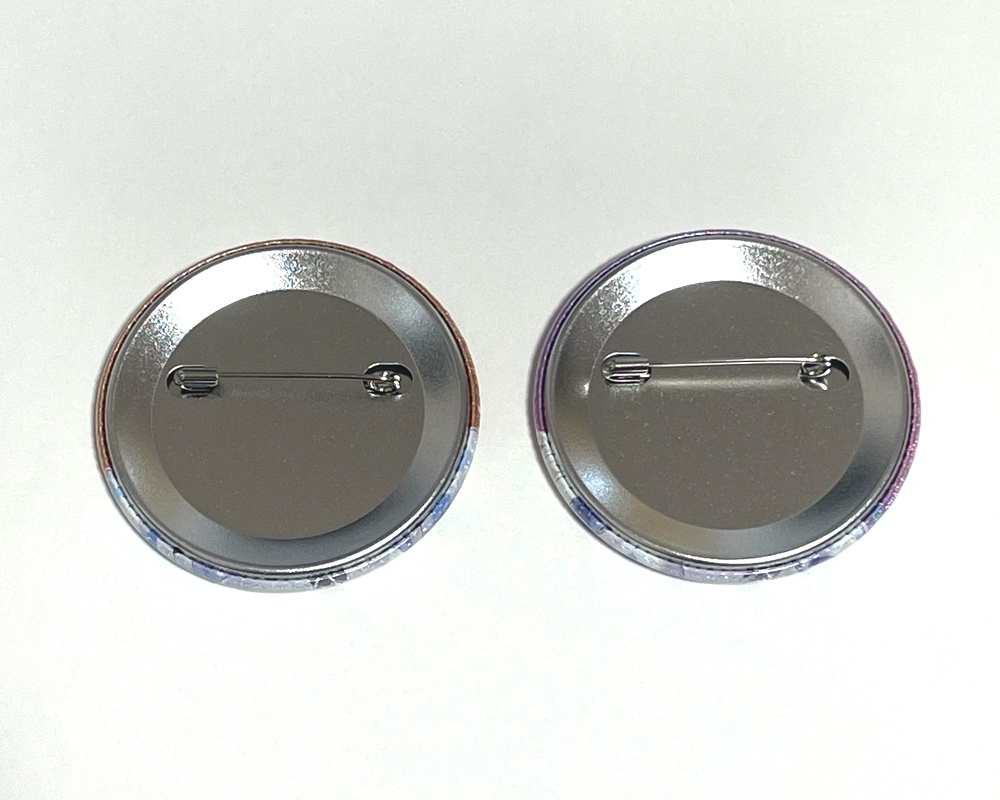 【創作】グリッター缶バッジセット