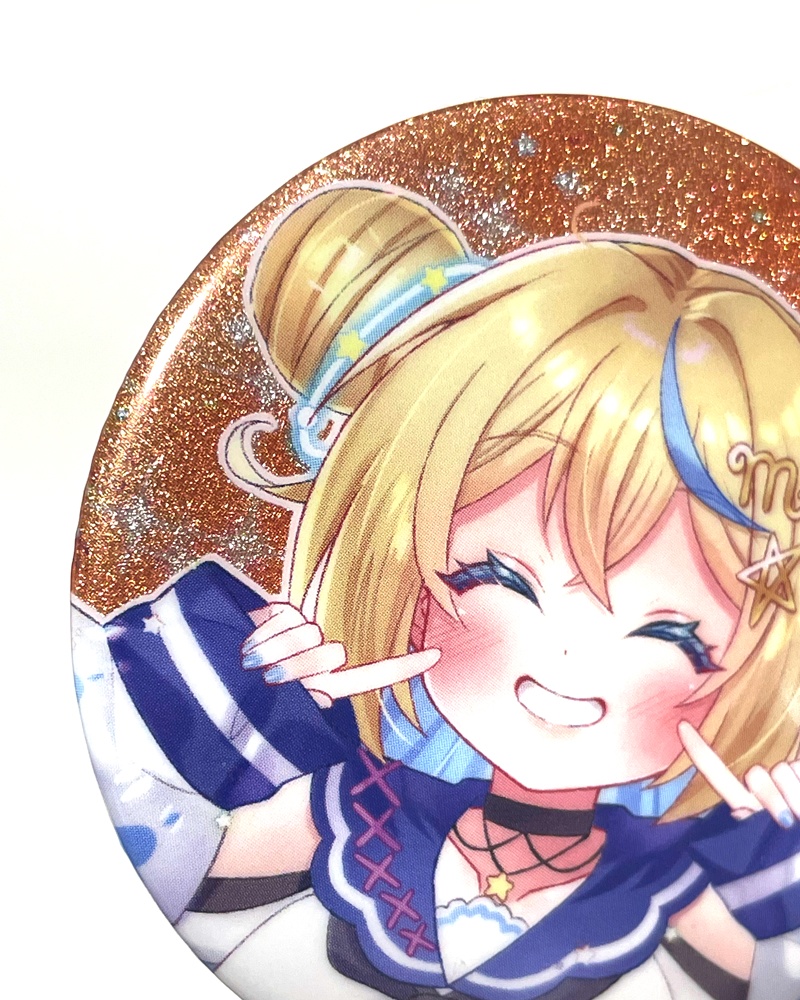 【創作】グリッター缶バッジセット