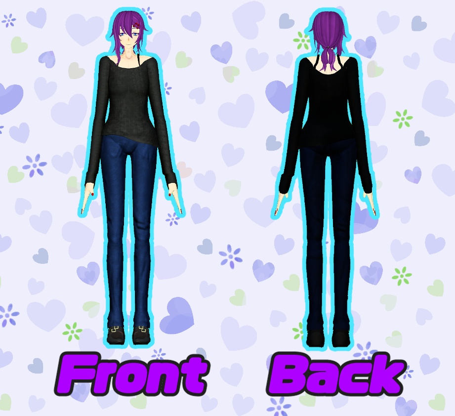 オリジナル3Dモデル「Kaoru」ver1.1