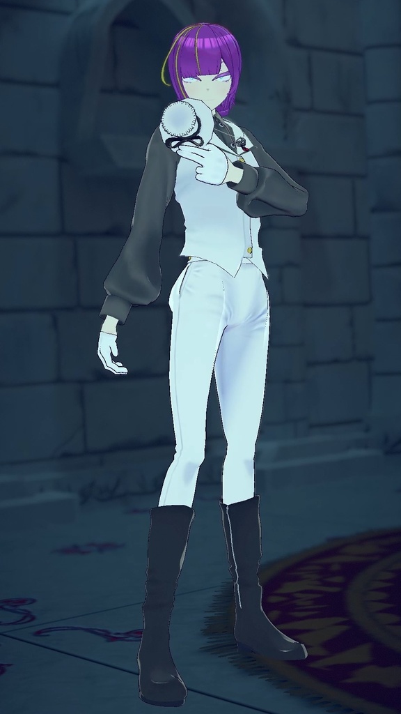 ガンギマリ子:Re【オリジナル3Dモデル】