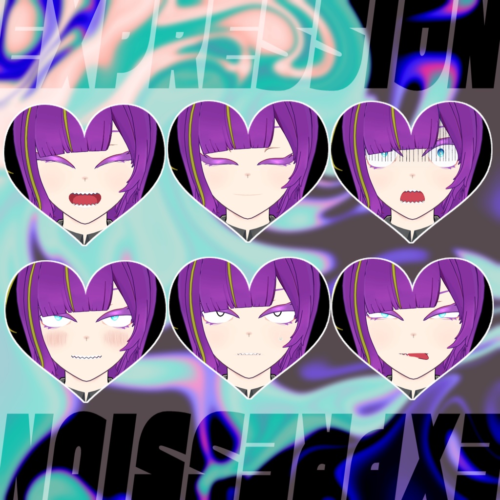 ガンギマリ子:Re【オリジナル3Dモデル】