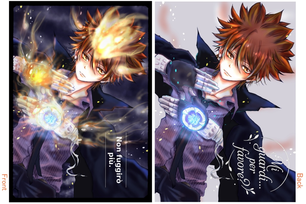 No more running. Just look at me.