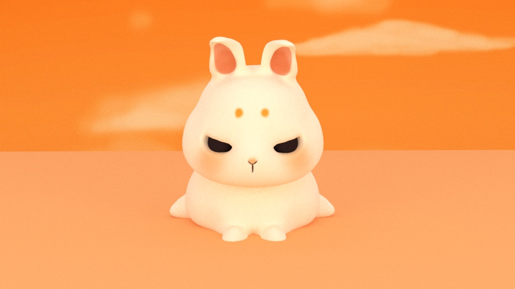 ぶよぶよウサギ(フルセット, アニメイト練習専用)