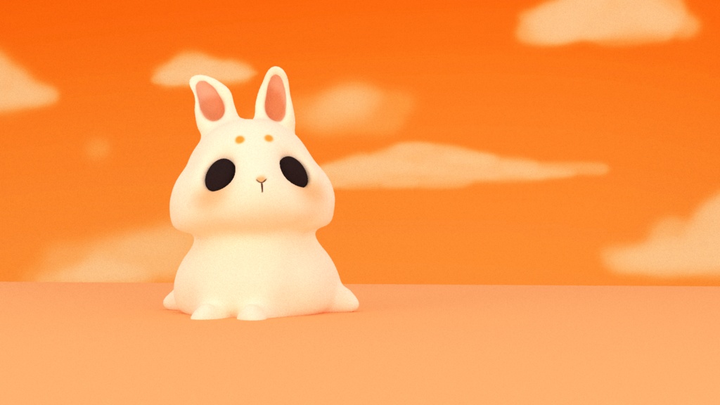 ぶよぶよウサギ(フルセット, アニメイト練習専用)