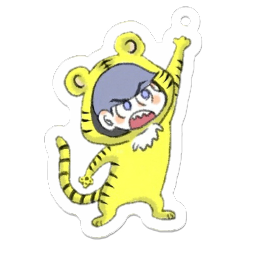 けもカラ松のぷらぷらアクリルキーホルダー