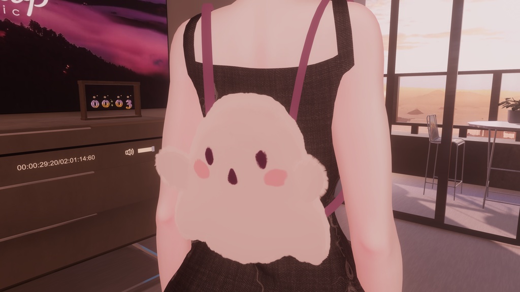 【VRCHAT】かわいおばけバッグ
