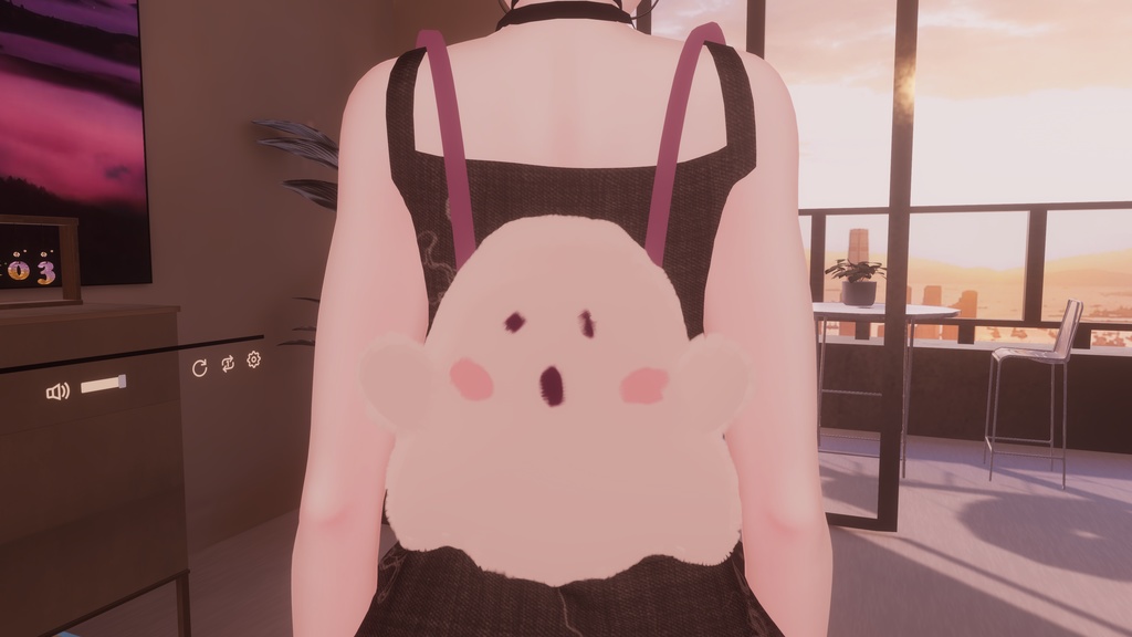 【VRCHAT】かわいおばけバッグ