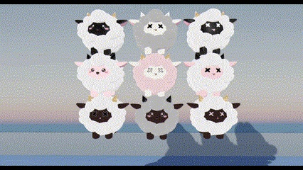 【PB対応】シープボール (VRChat) アニメーション付き!