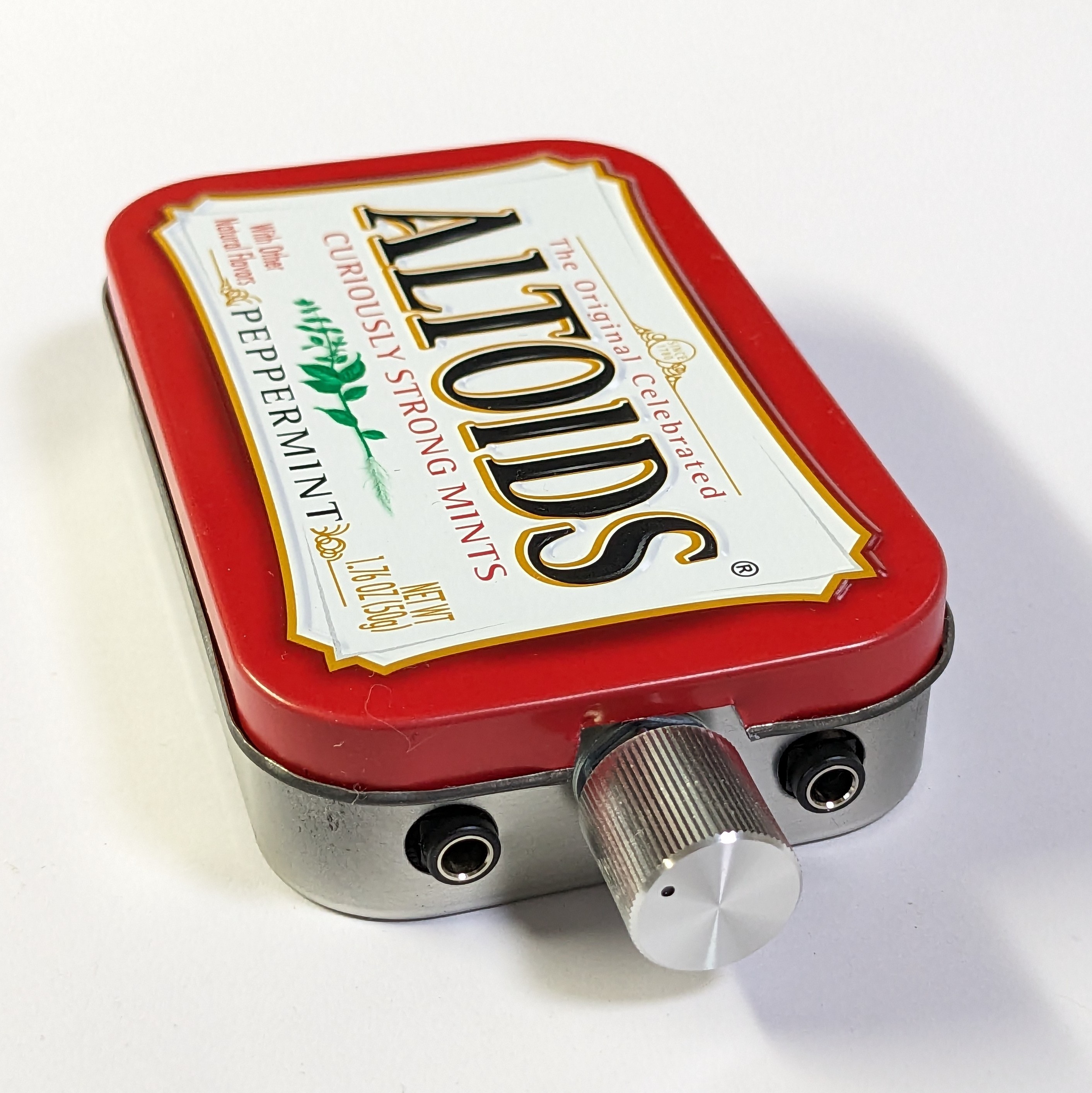 ALTOIDS缶 完成品 低歪ヘッドホンアンプ LT1399 + LME49721 sincfuncaudio BOOTH