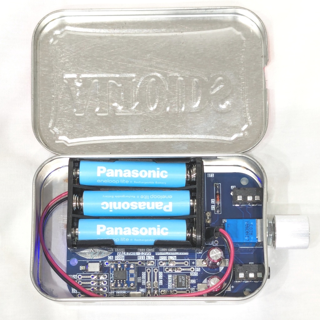 VALKYRIE 1399 - 低歪ヘッドホンアンプ完成品 Low‑Distortion Headphone Amplifier (Fully Assembled)