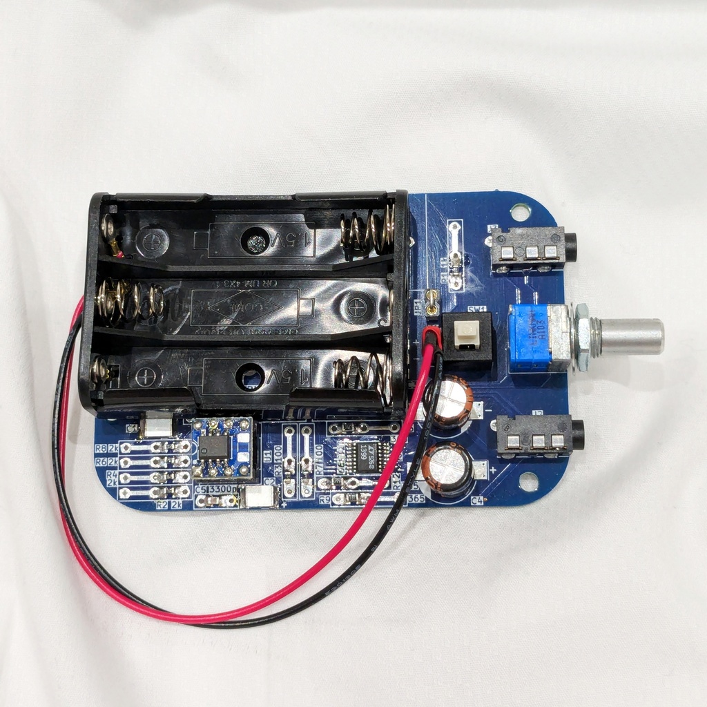 VALKYRIE 1399 - 低歪ヘッドホンアンプ完成品 Low‑Distortion Headphone Amplifier (Fully Assembled)