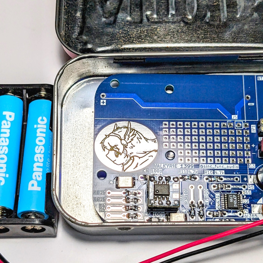 VALKYRIE 1399 - 低歪ヘッドホンアンプ完成品 Low‑Distortion Headphone Amplifier (Fully Assembled)