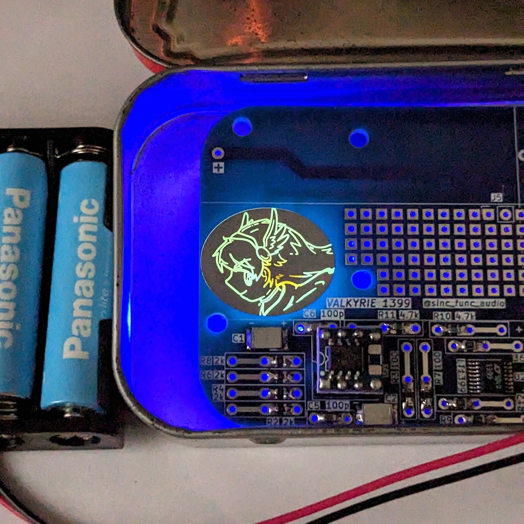 VALKYRIE 1399 - 低歪ヘッドホンアンプ完成品 Low‑Distortion Headphone Amplifier (Fully Assembled)