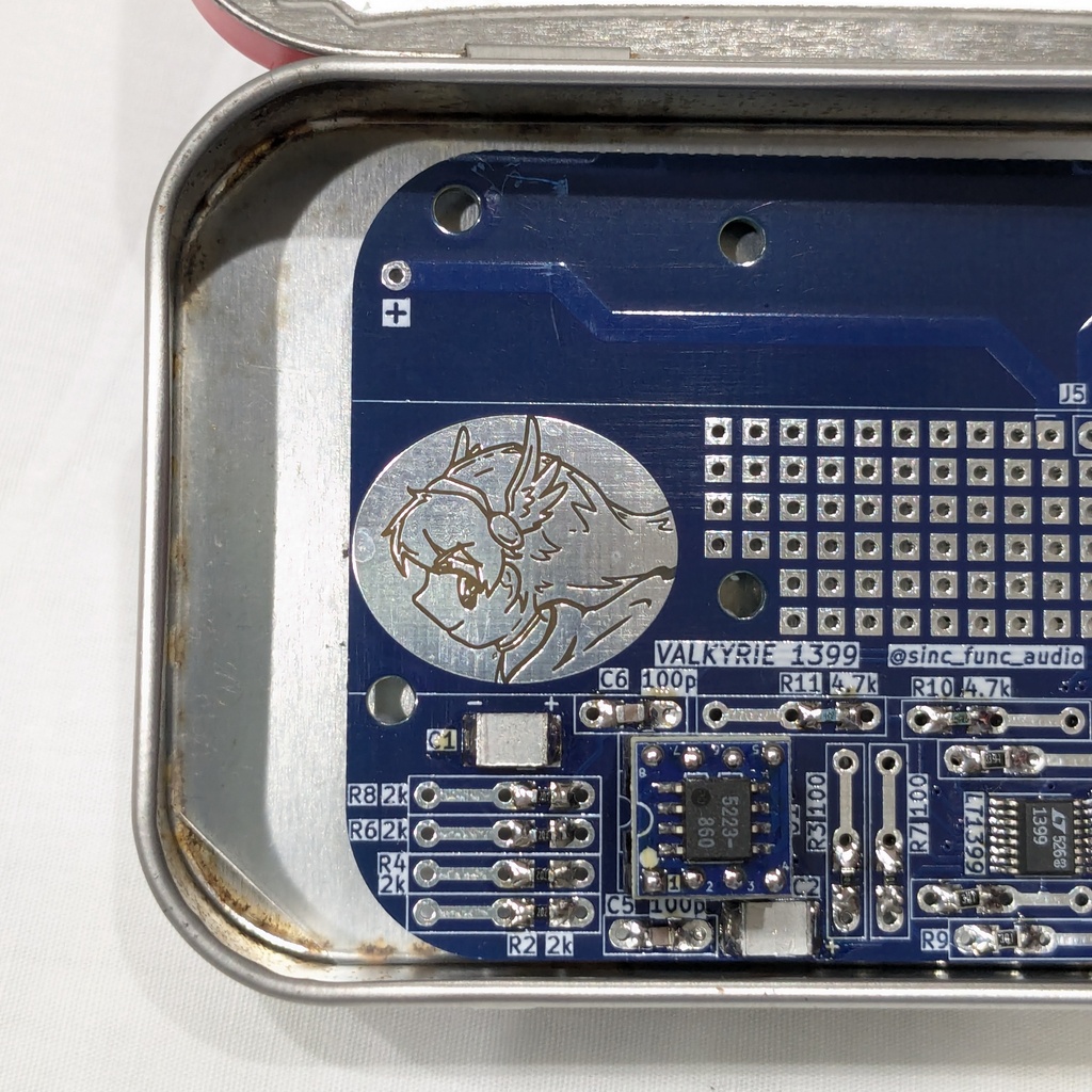 【昇圧版完成品】VALKYRIE 1399 - 低歪ヘッドホンアンプ Low‑Distortion Headphone Amplifier with boost converter board (Fully Assembled)