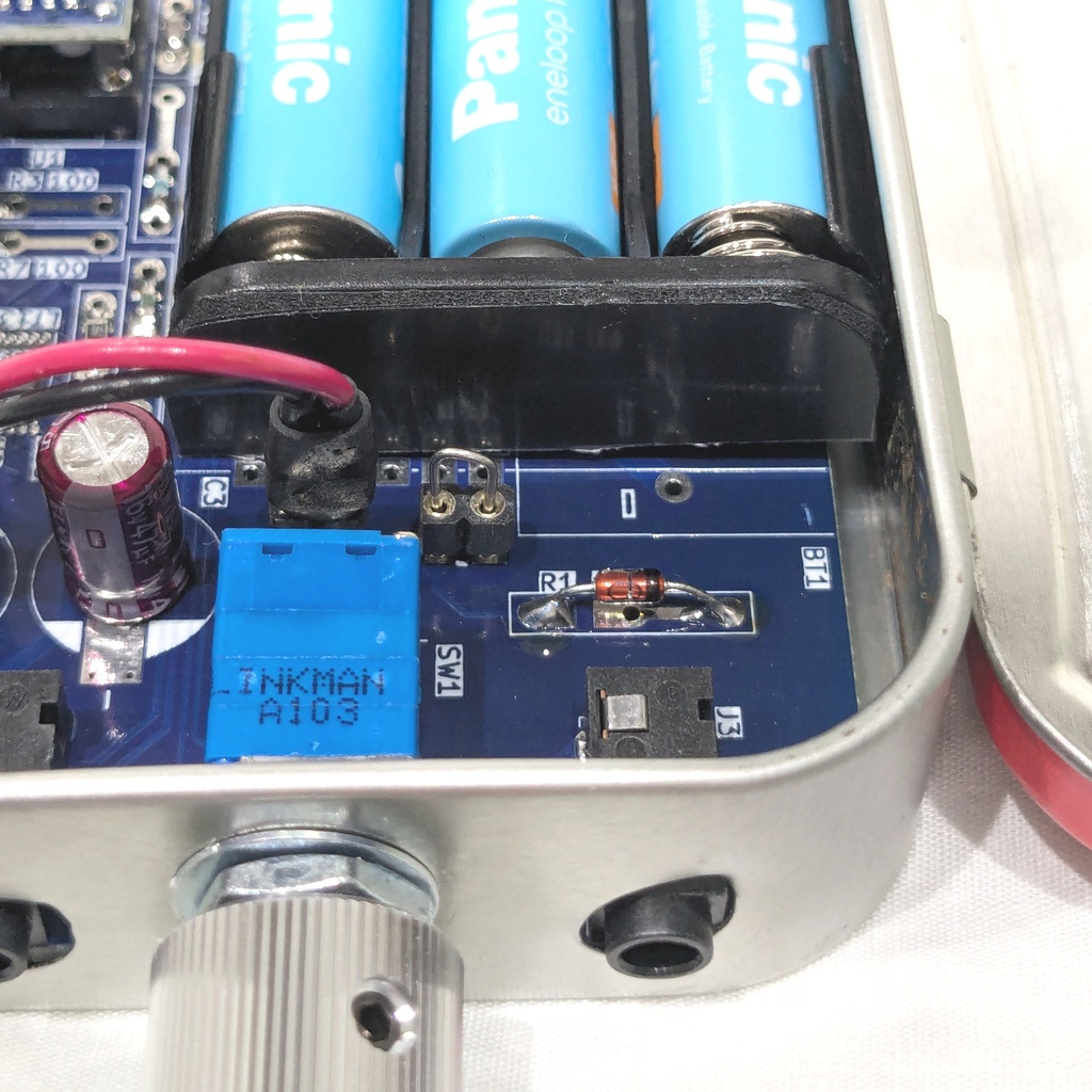 【昇圧版完成品】VALKYRIE 1399 - 低歪ヘッドホンアンプ Low‑Distortion Headphone Amplifier with boost converter board (Fully Assembled)