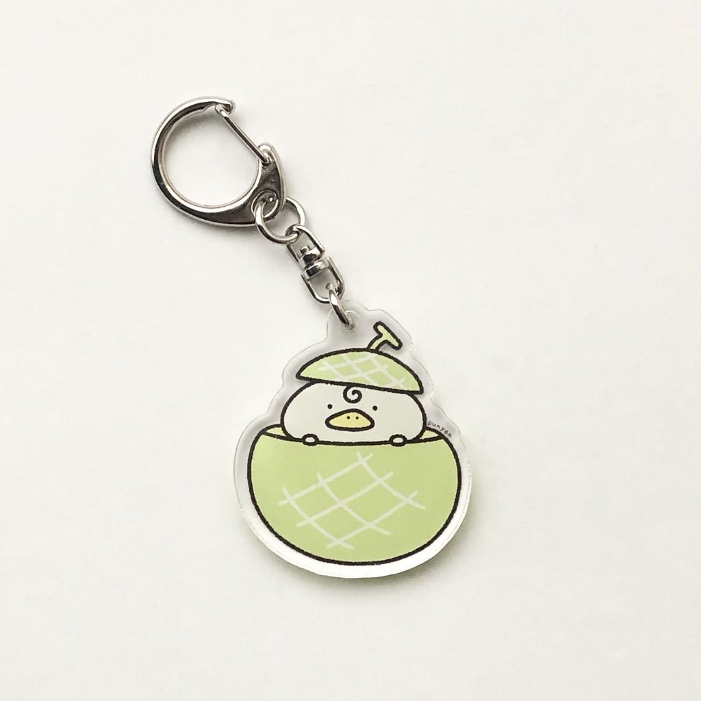 メロンくわぴーアクリルキーホルダー
