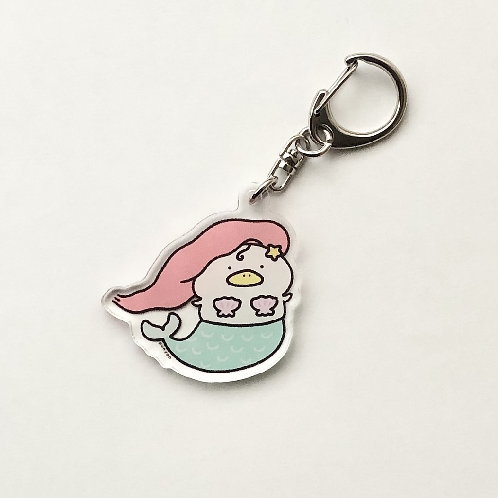 マーメイドくわぴーアクリルキーホルダー