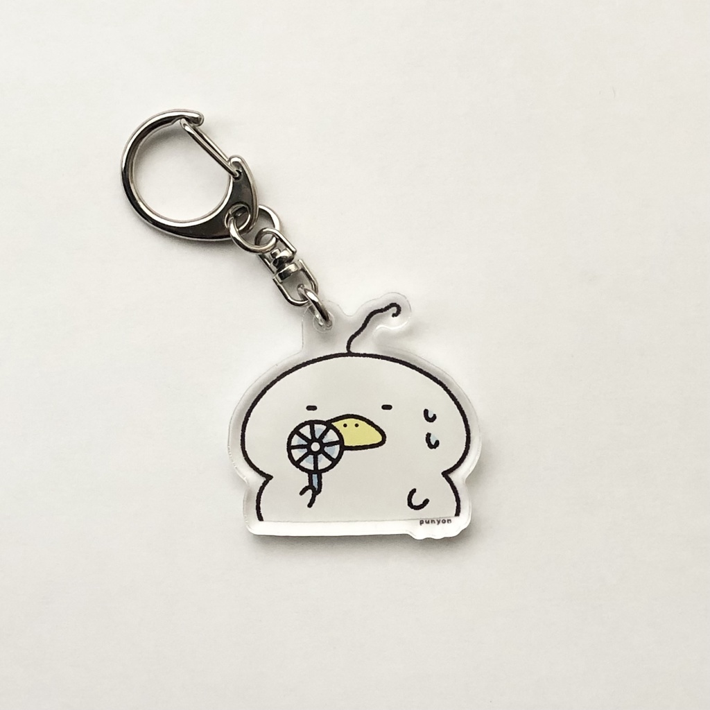 ハンディファンくわぴーアクリルキーホルダー