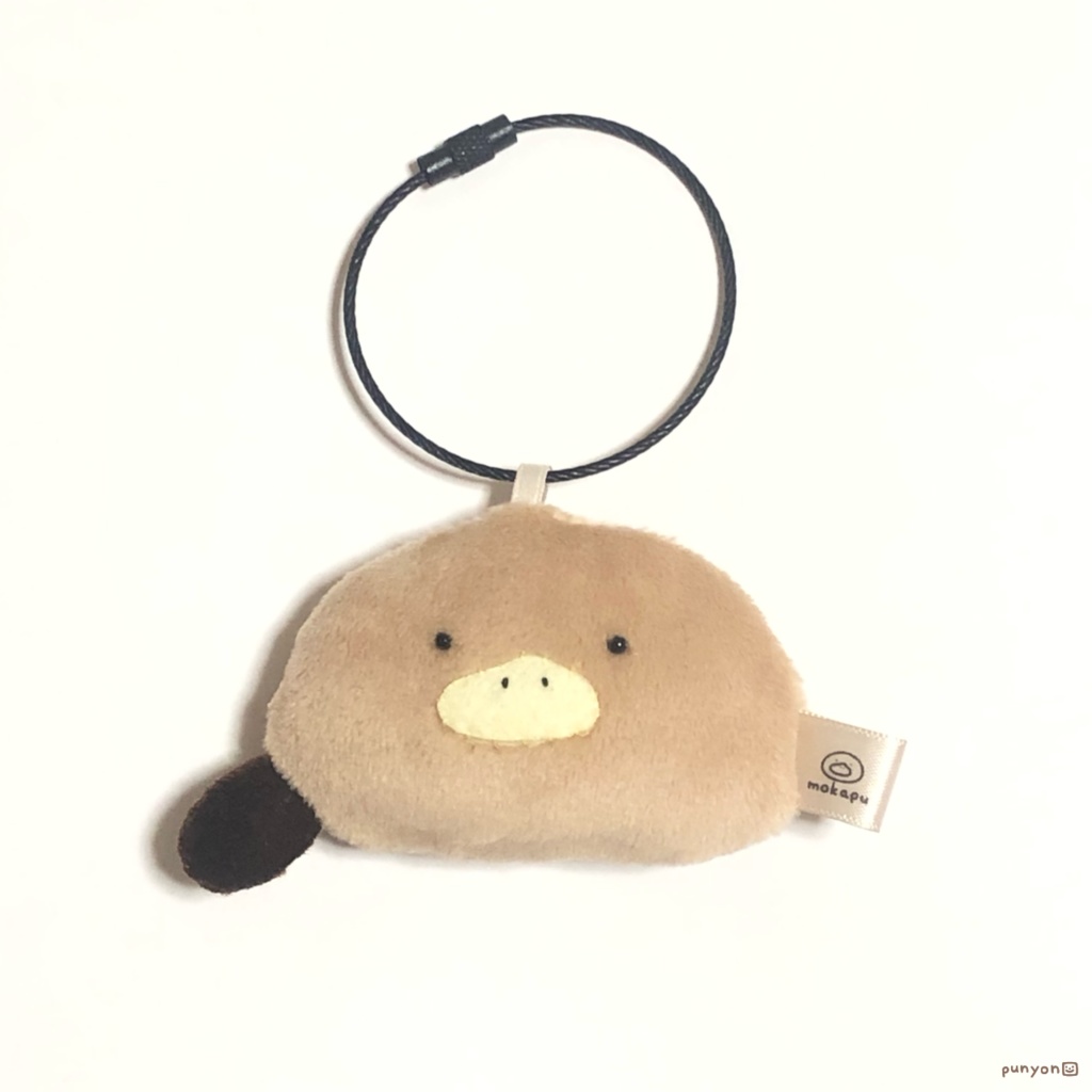 お顔もかぷーキーホルダー