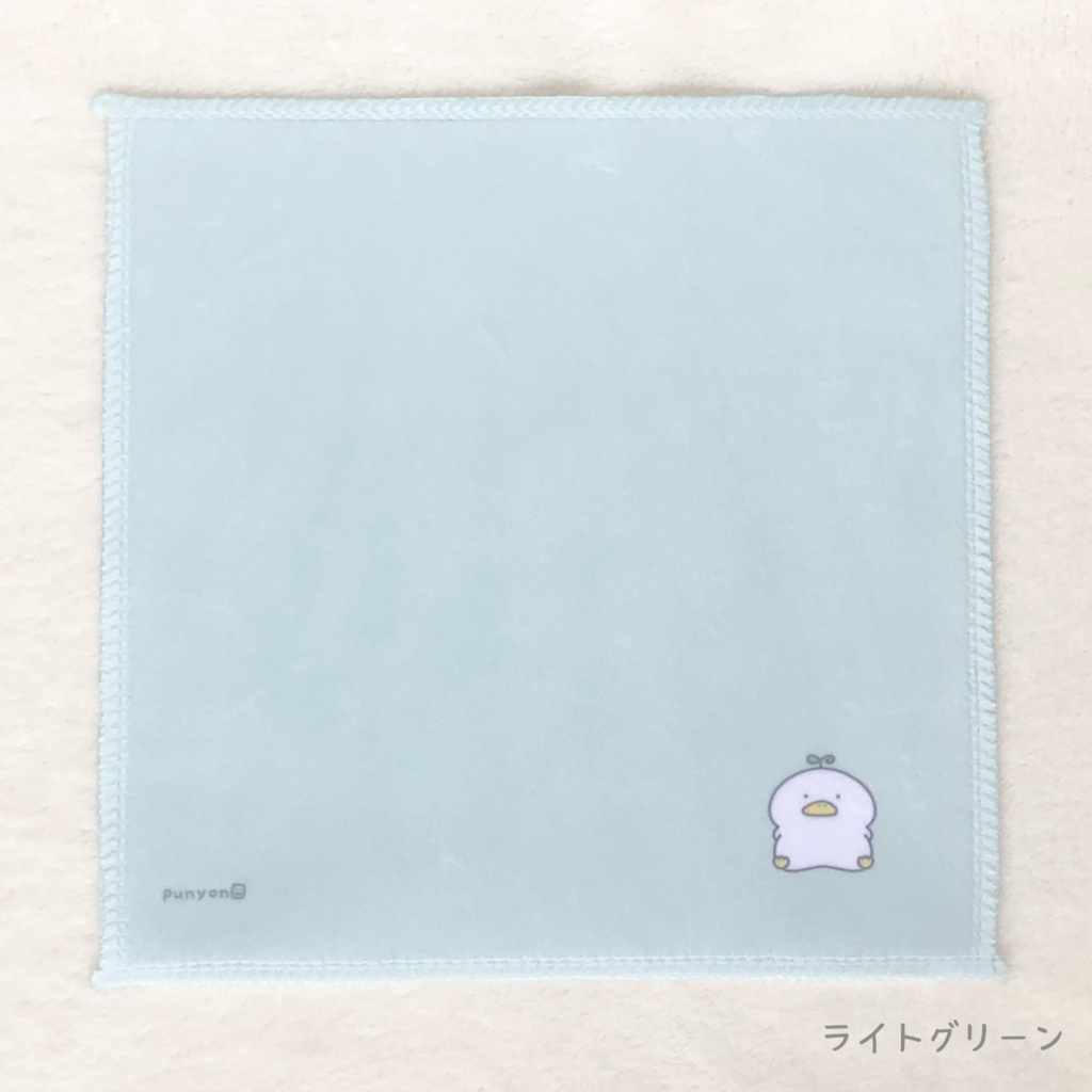 ワンポイントくわぴーハンカチ3種類