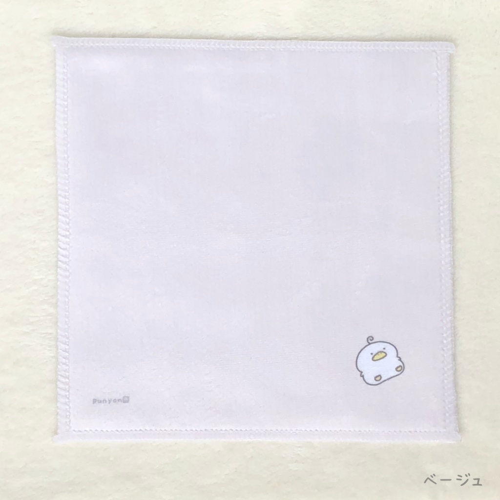 ワンポイントくわぴーハンカチ3種類