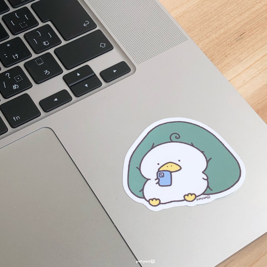 スマホタイムくわぴーステッカー