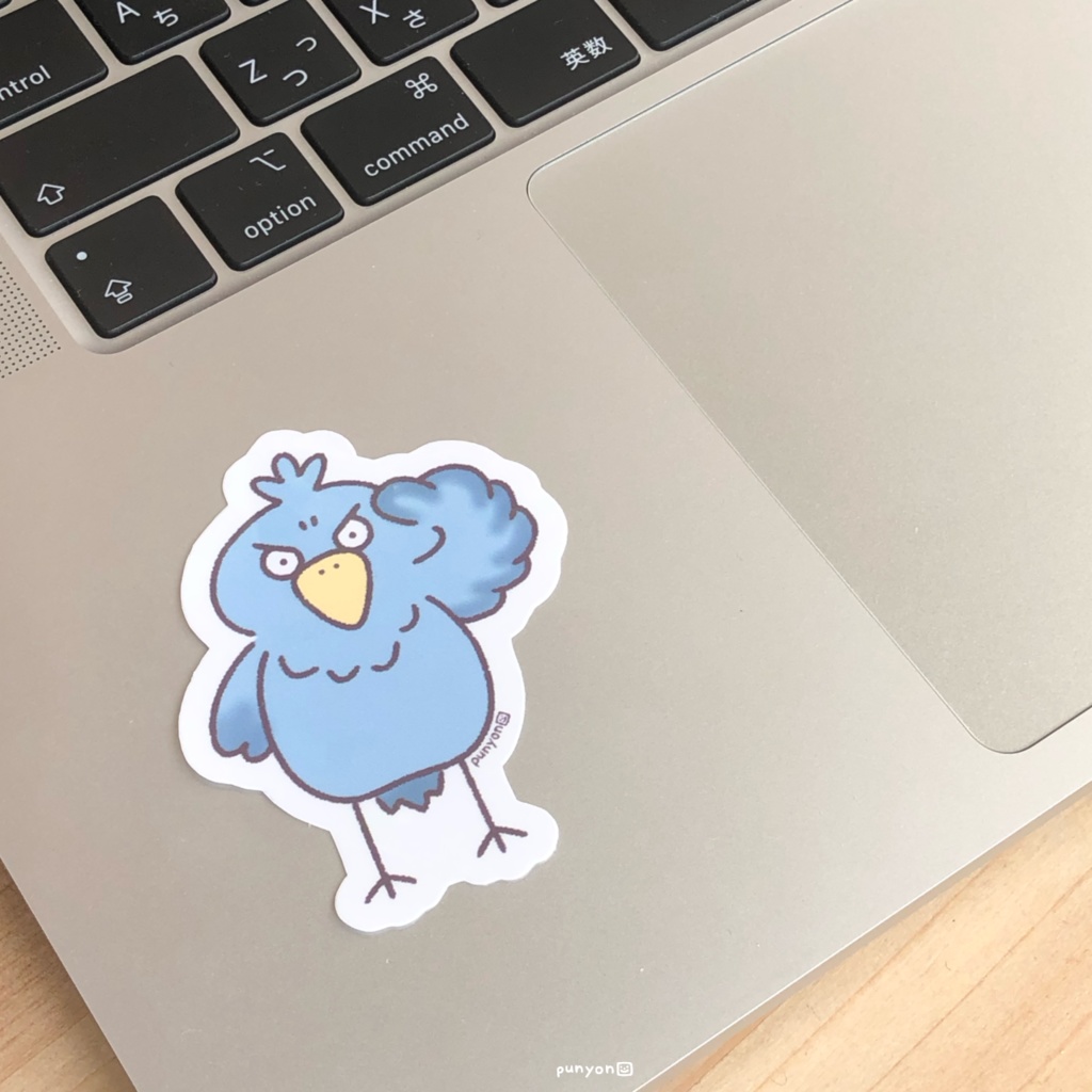 ハシビロコウステッカー