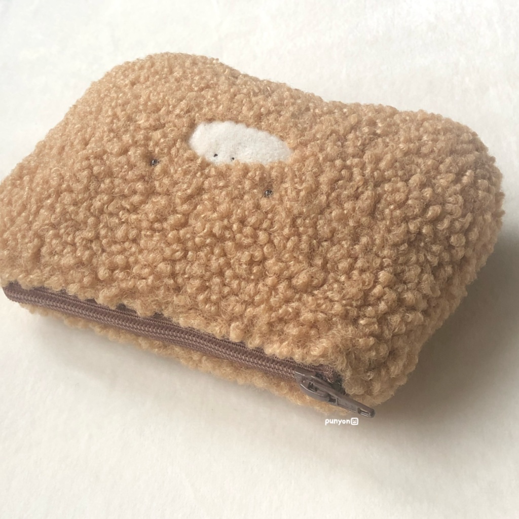 もかぷーもこもこポーチ
