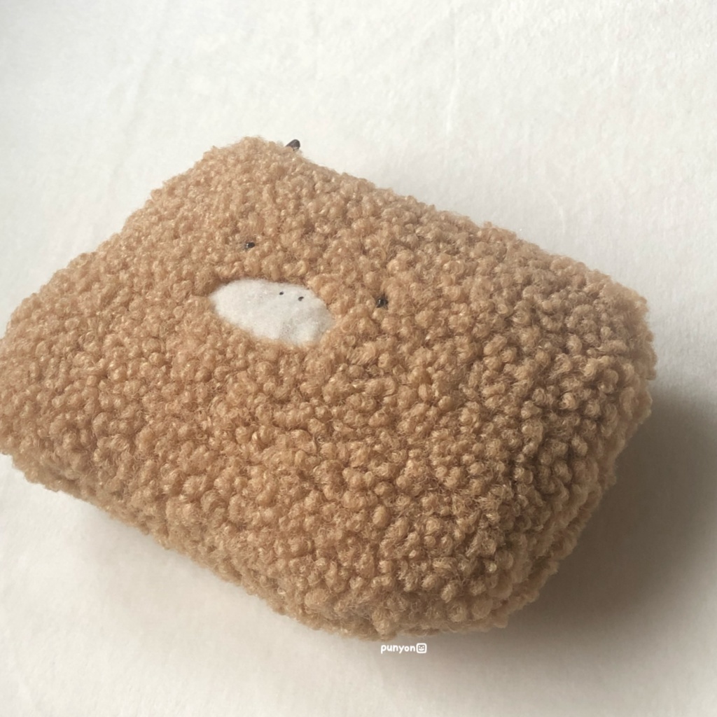 もかぷーもこもこポーチ
