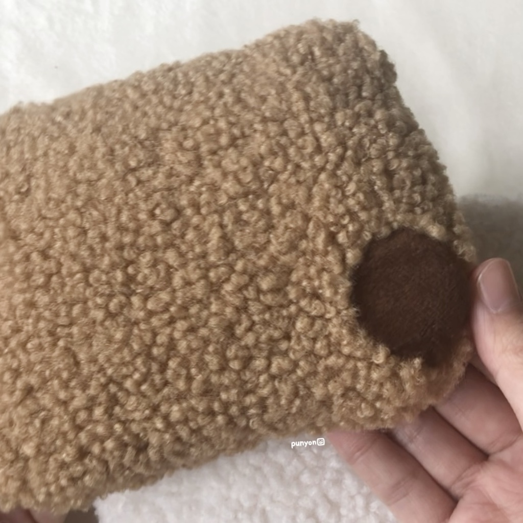 もかぷーもこもこポーチ