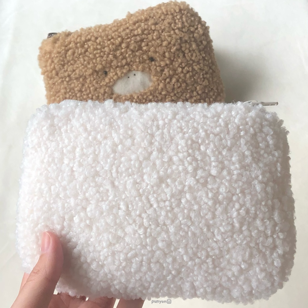 くわぴーもこもこポーチ