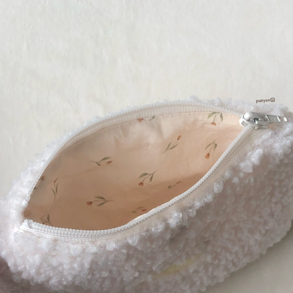 くわぴーもこもこポーチ