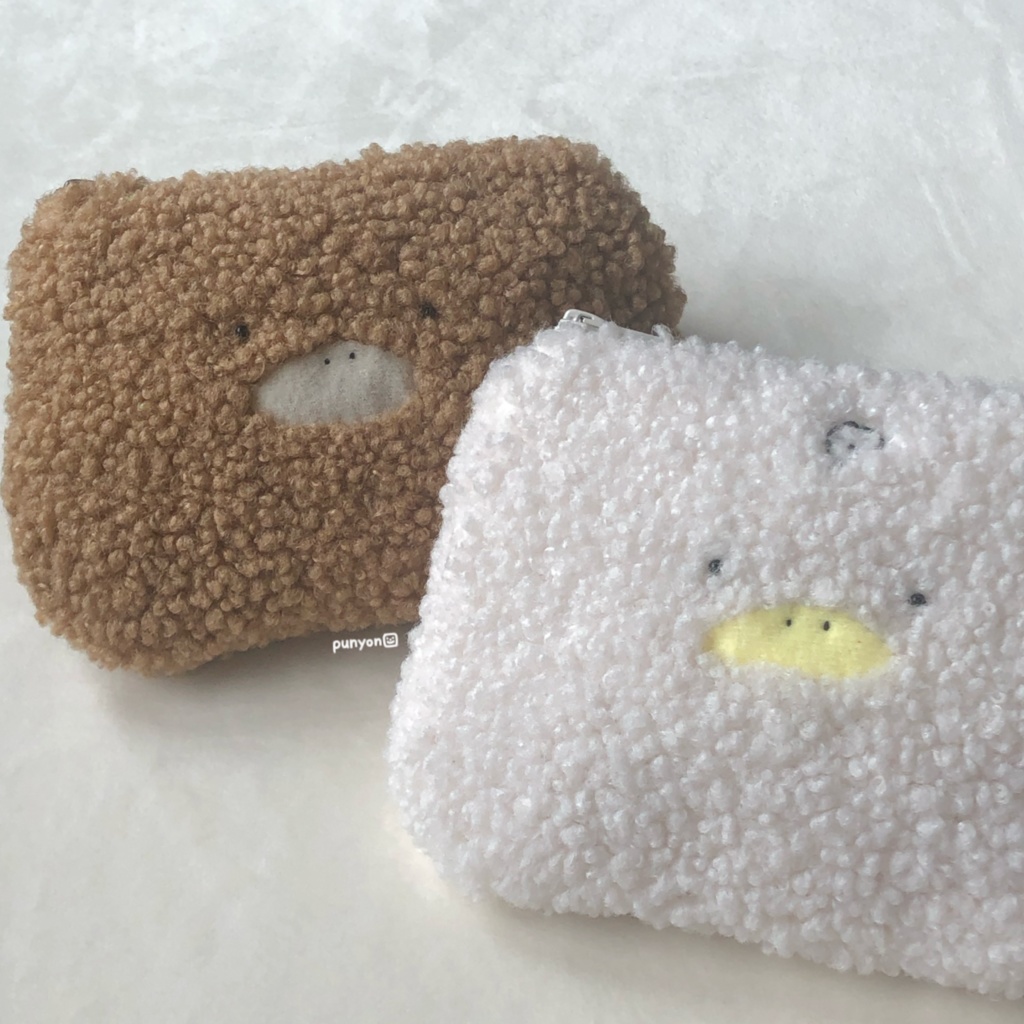 くわぴーもこもこポーチ