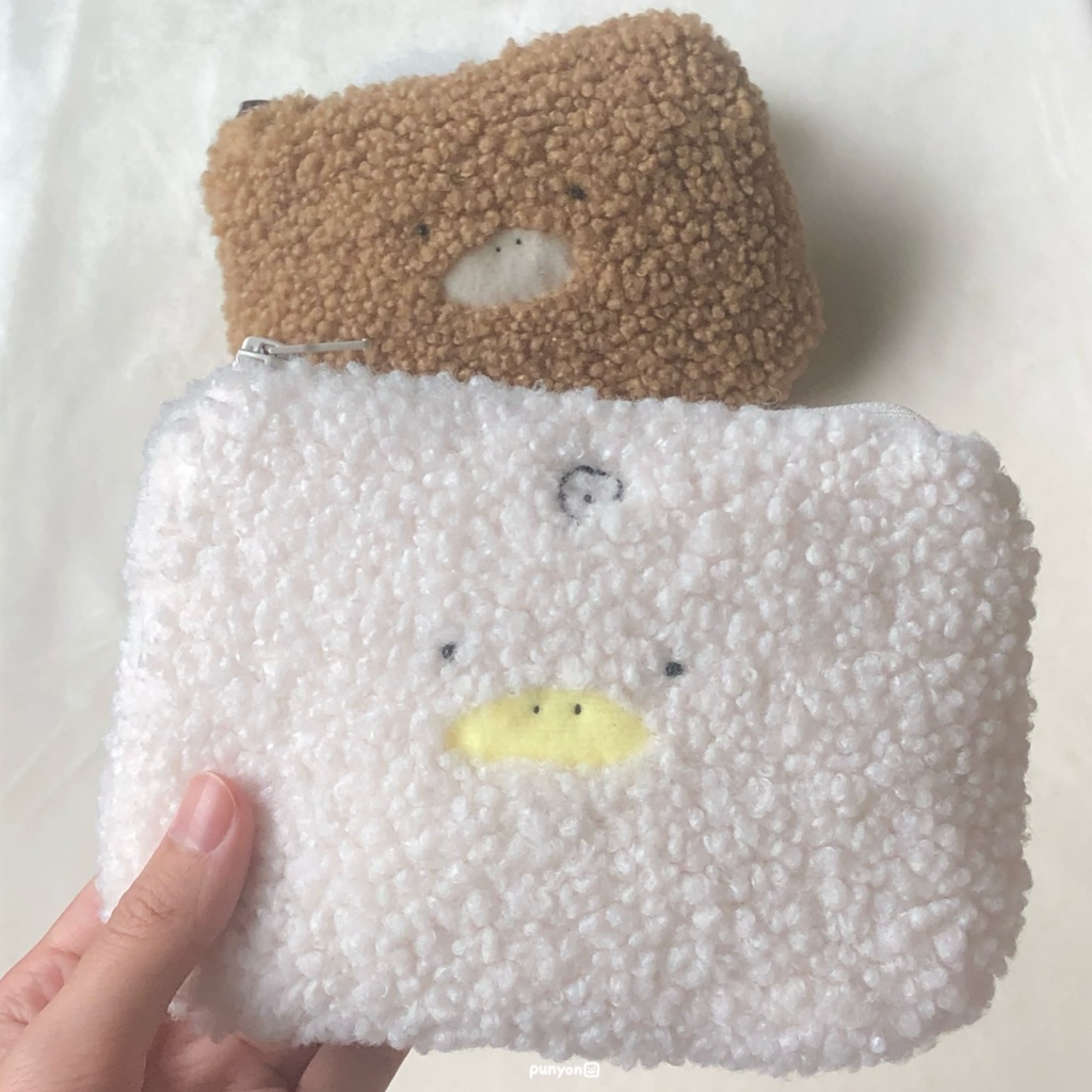 くわぴーもこもこポーチ